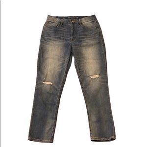 White house black market distressed boyfriend 12